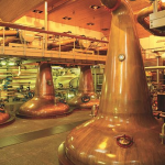 Distillery showing Copper stills