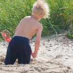boy playing beach 4
